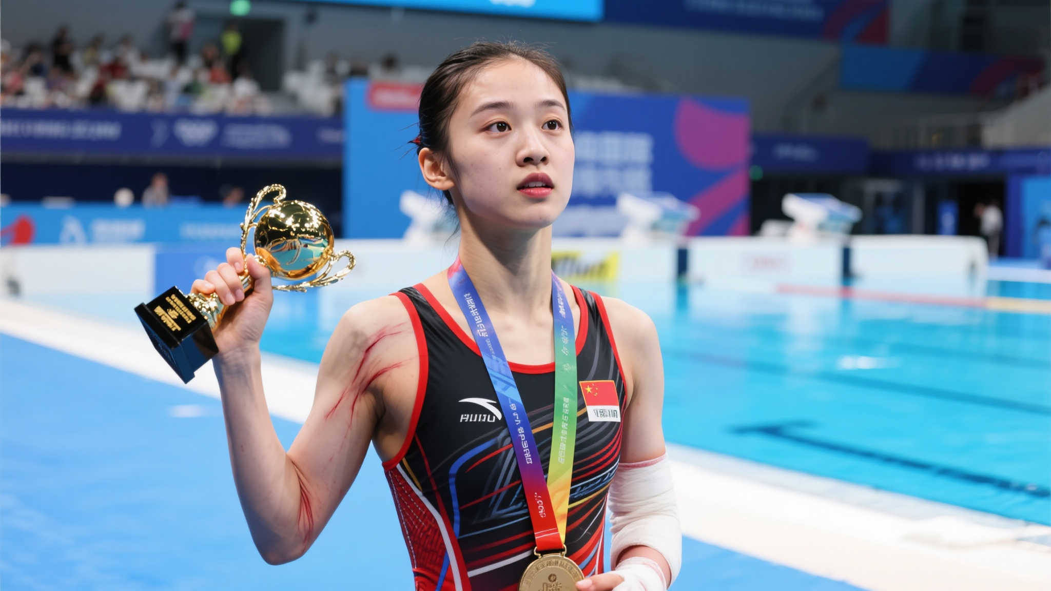 张家齐近年来在国际赛场风头正劲，多次斩获冠军奖项，